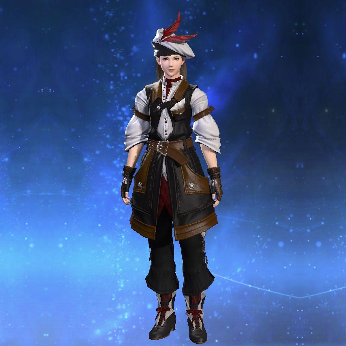 Snow Cotton Jacket's gearset image female.