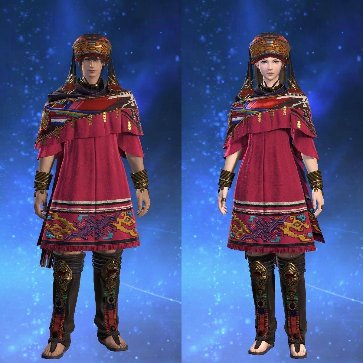 ゾーモー・キャスターアタイア's gearset image.