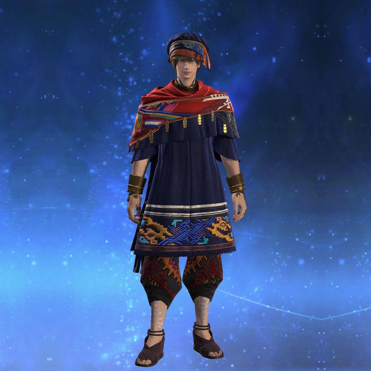 ゾーモー・スカウトアタイア's gearset image male.