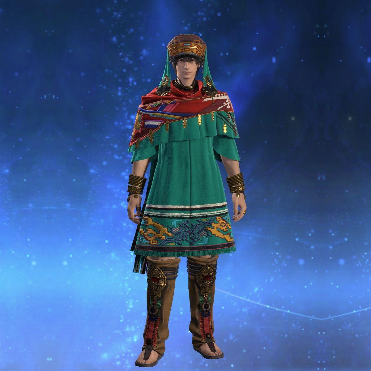 ゾーモー・スレイヤーアタイア's gearset image male.