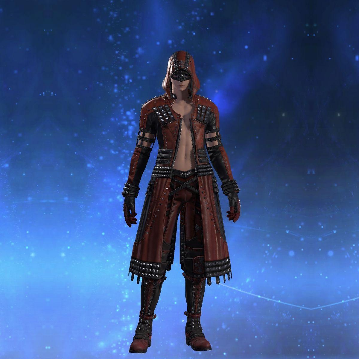 ダークホースチャンピオン・ストライカーアタイア's gearset image male model.