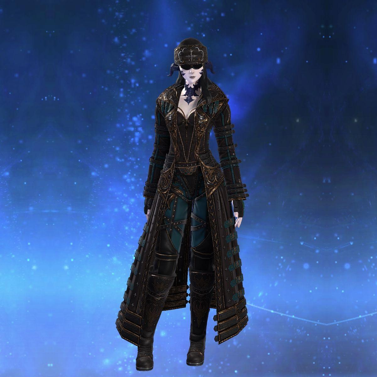 ダークホースチャンピオン・ディフェンダーアタイア's gearset image female model.
