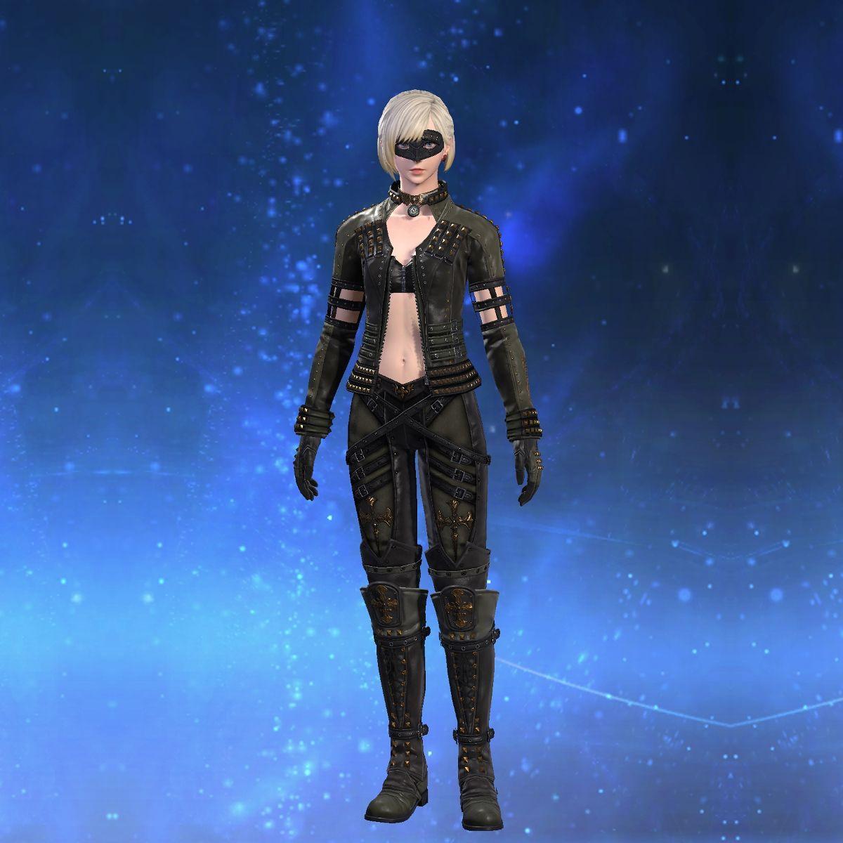 ダークホースチャンピオン・レンジャーアタイア's gearset image female model.