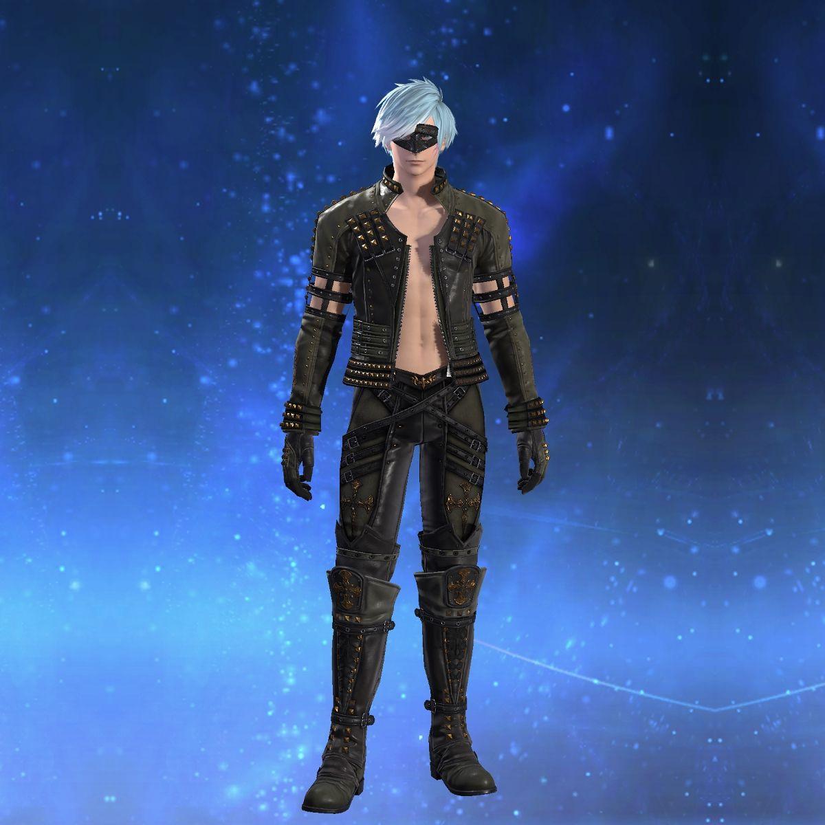 ダークホースチャンピオン・レンジャーアタイア's gearset image male model.