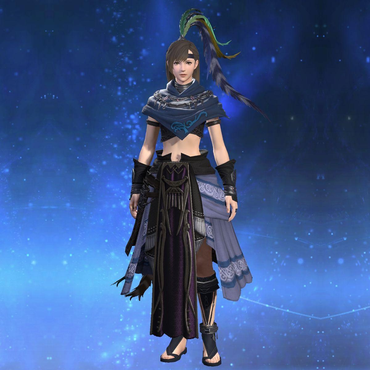 ダークマホガニー・ストライカーアタイア's gearset image female.