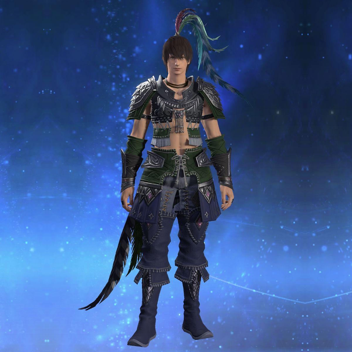 ダークマホガニー・スレイヤーアタイア's gearset image male.