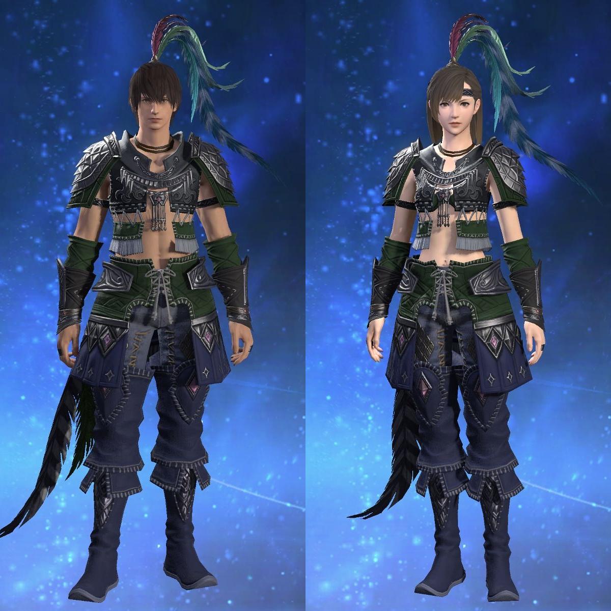 ダークマホガニー・スレイヤーアタイア's gearset image.