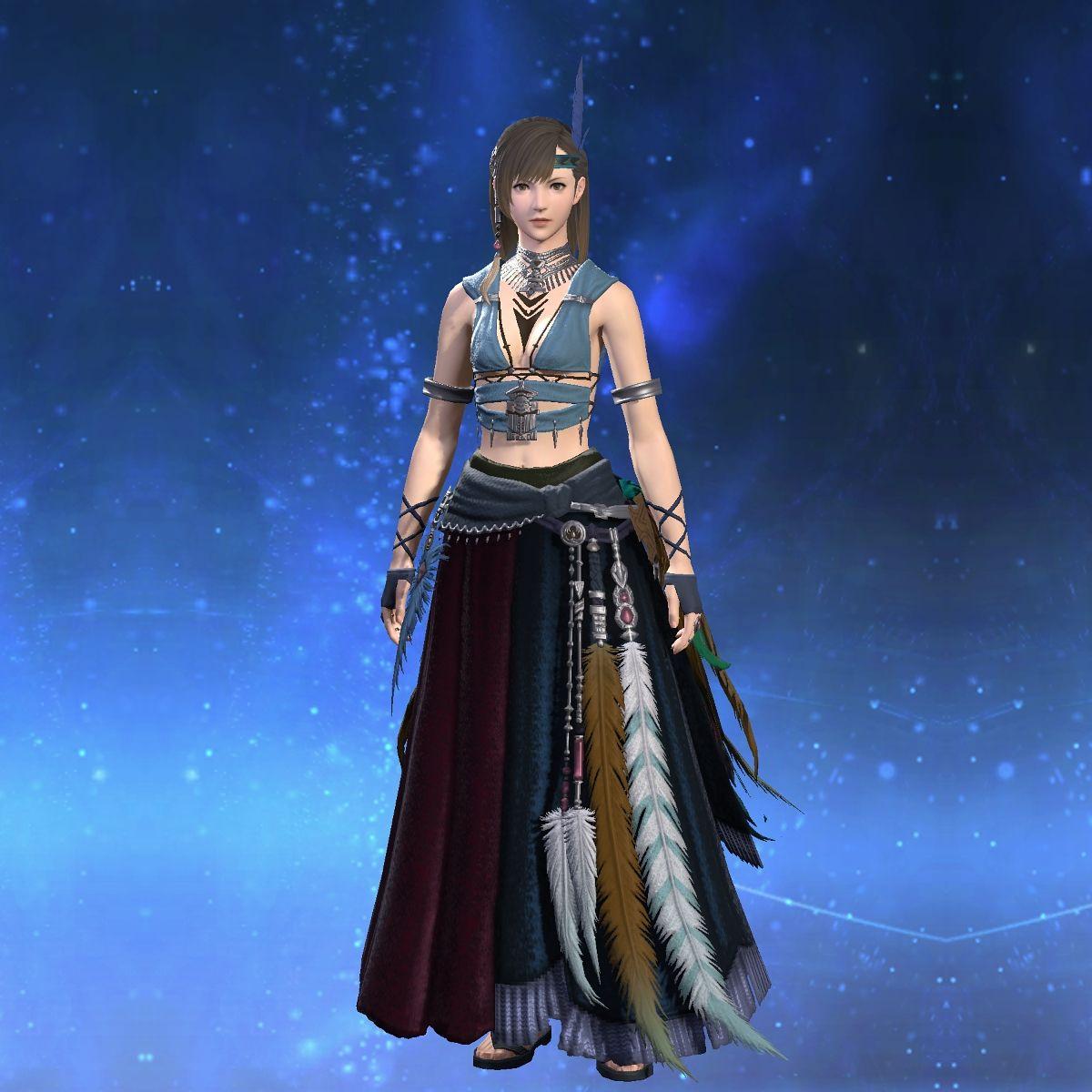 ダークマホガニー・ヒーラーアタイア's gearset image female.