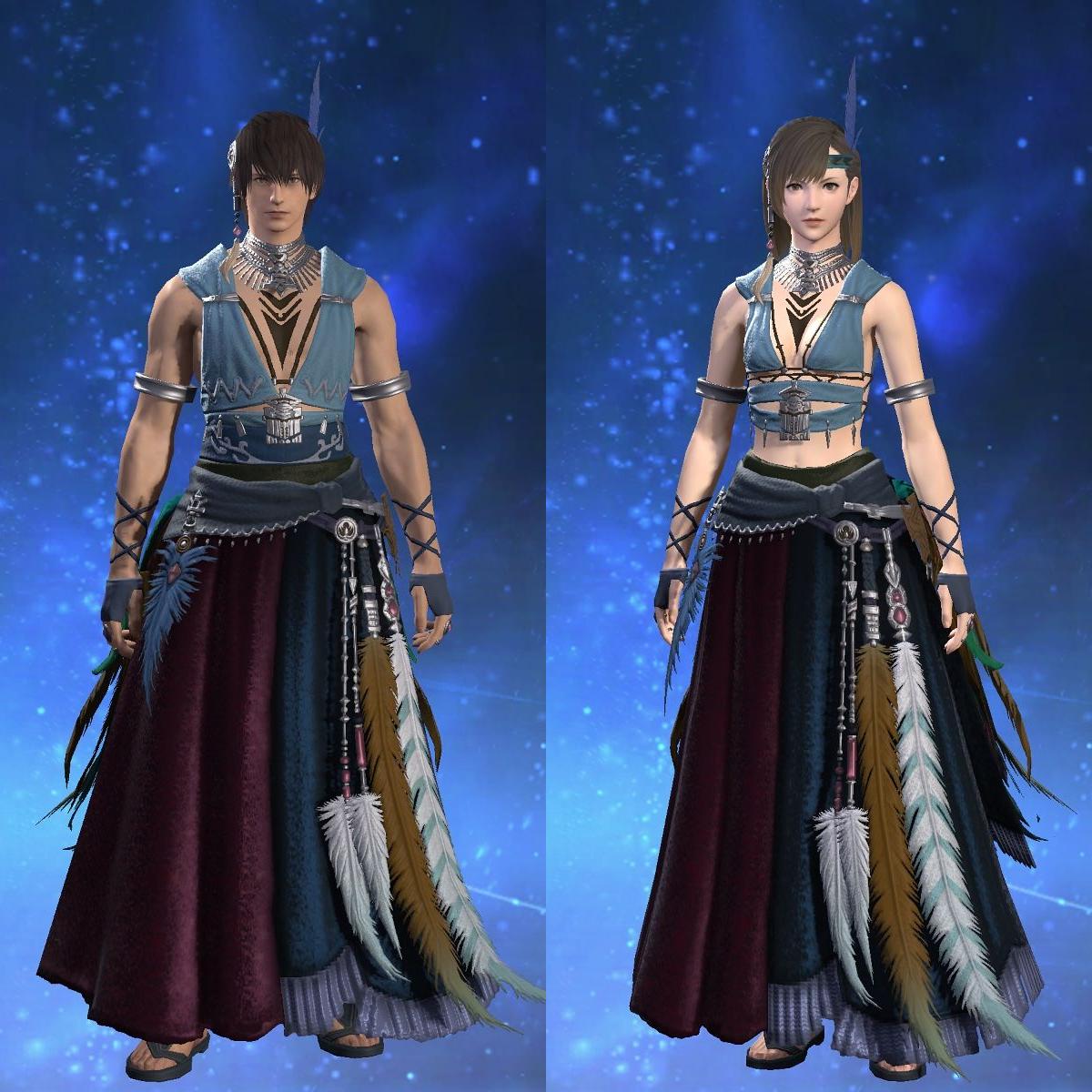 ダークマホガニー・ヒーラーアタイア's gearset image.