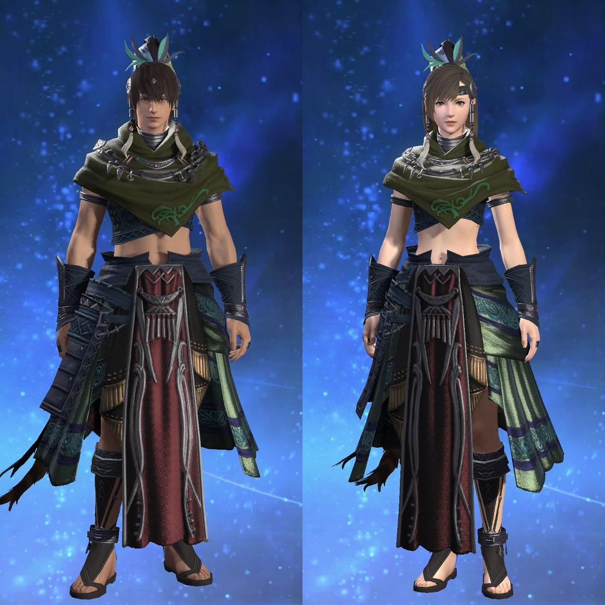 ダークマホガニー・レンジャーアタイア's gearset image.