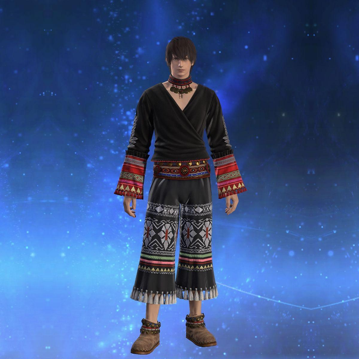 Turali Traveler's Shirt's gearset image male.