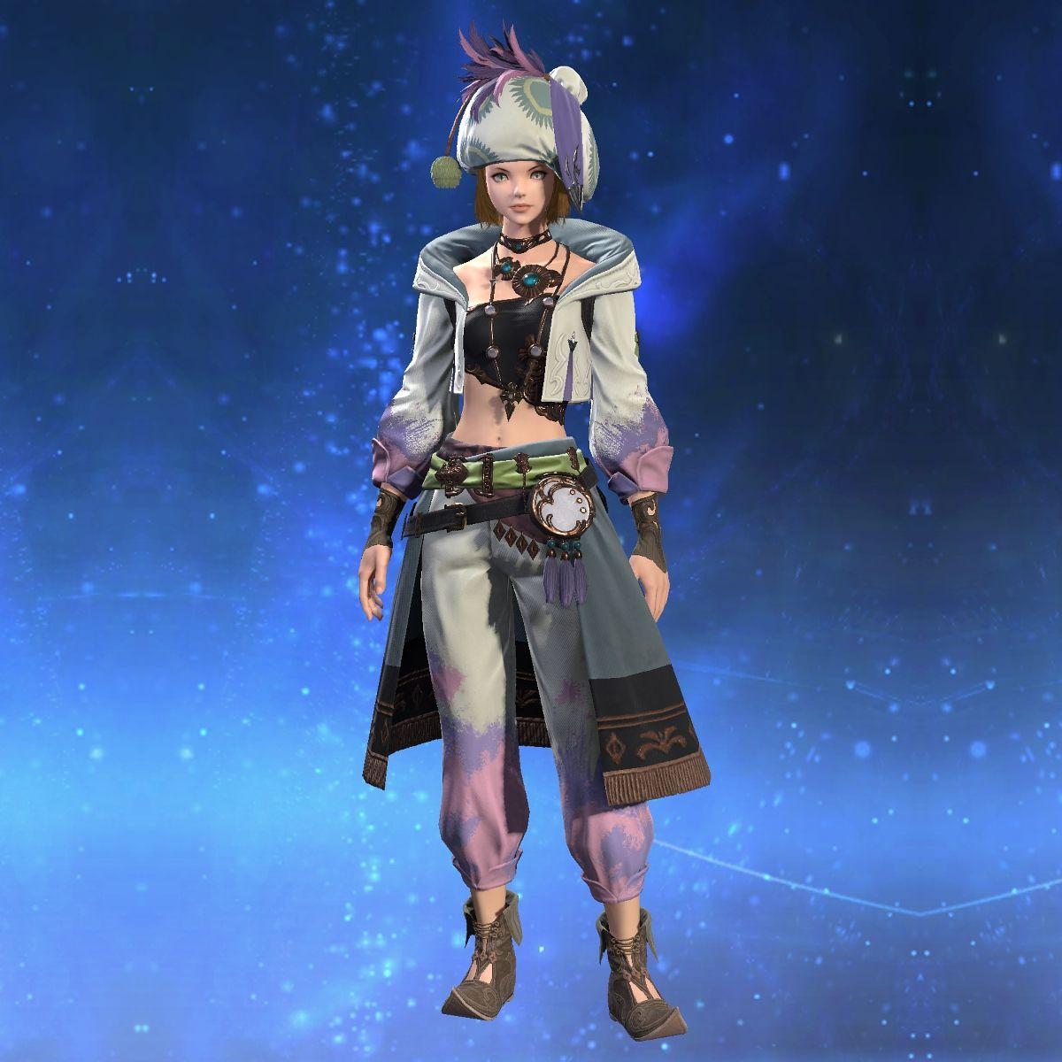 ピクトマンサー・アタイア's gearset image female model.