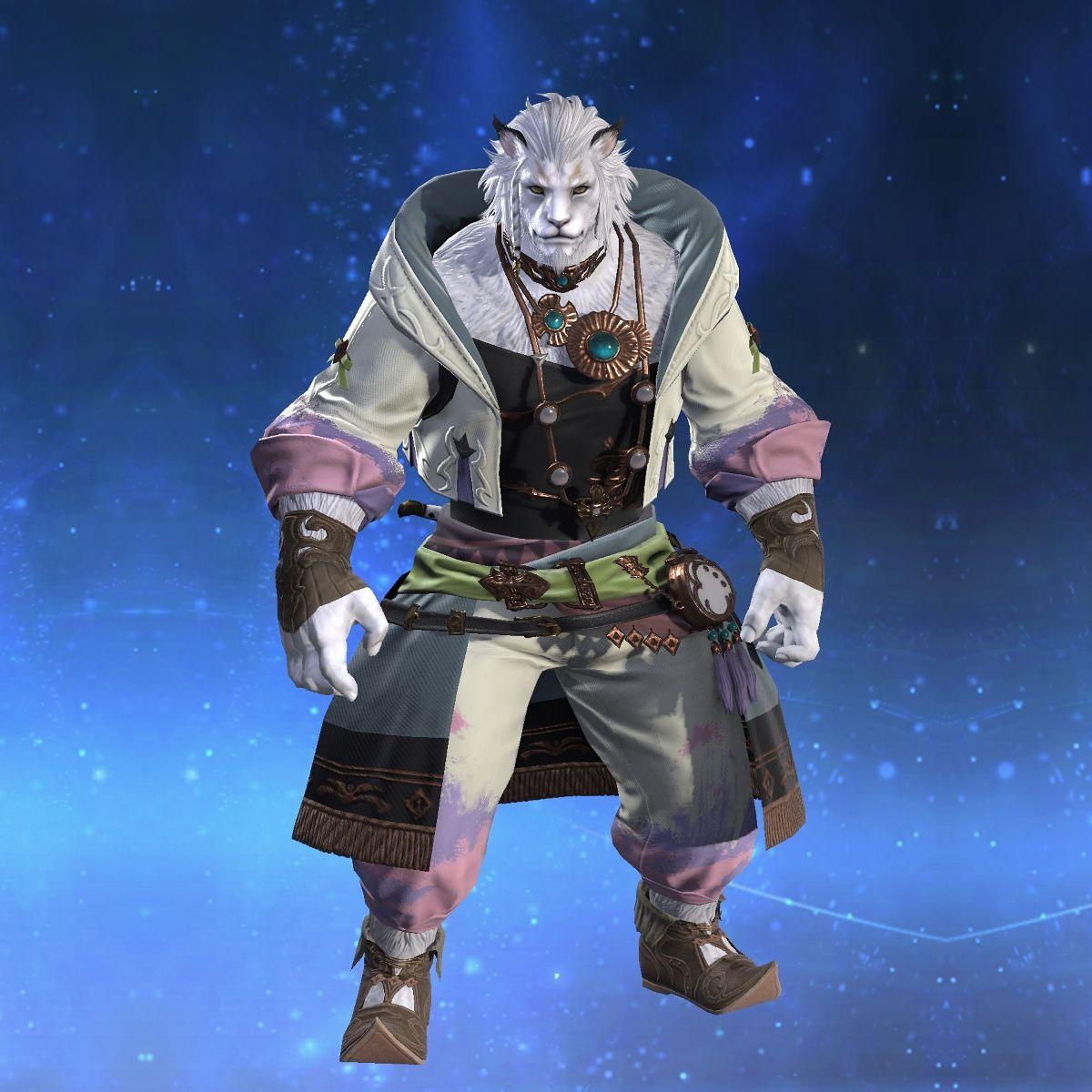ピクトマンサー・アタイア's gearset image male model.