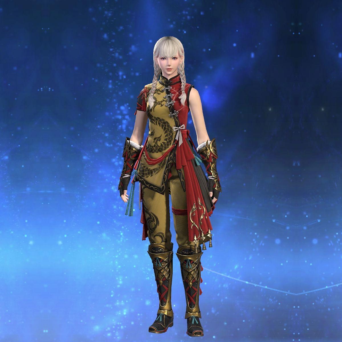 ヘシカスト・アタイア's gearset image female model.