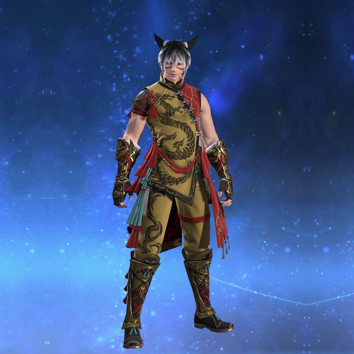 ヘシカスト・アタイア's gearset image male model.