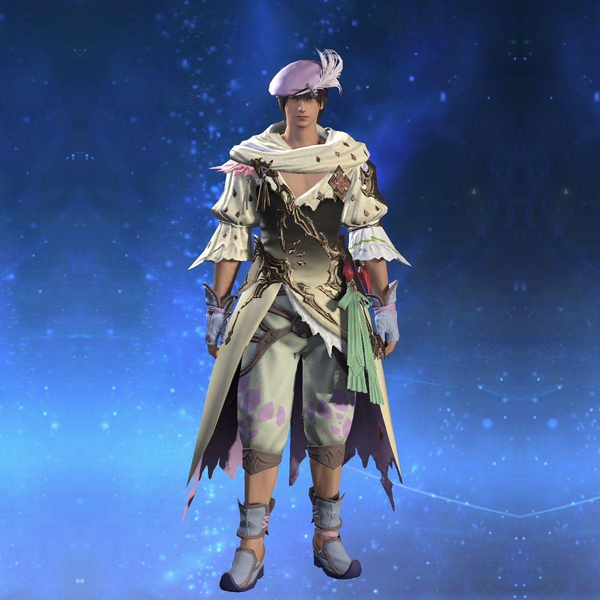 Painter's Tabard's gearset image male.