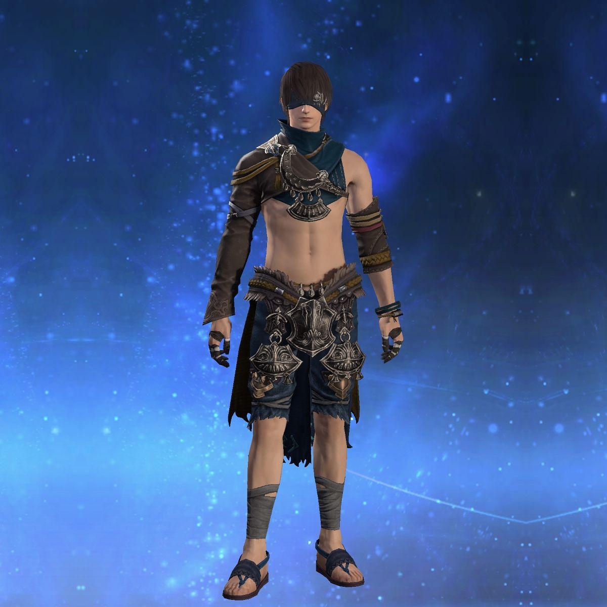 Riversbreath Chestwrap of Casting's gearset image male.