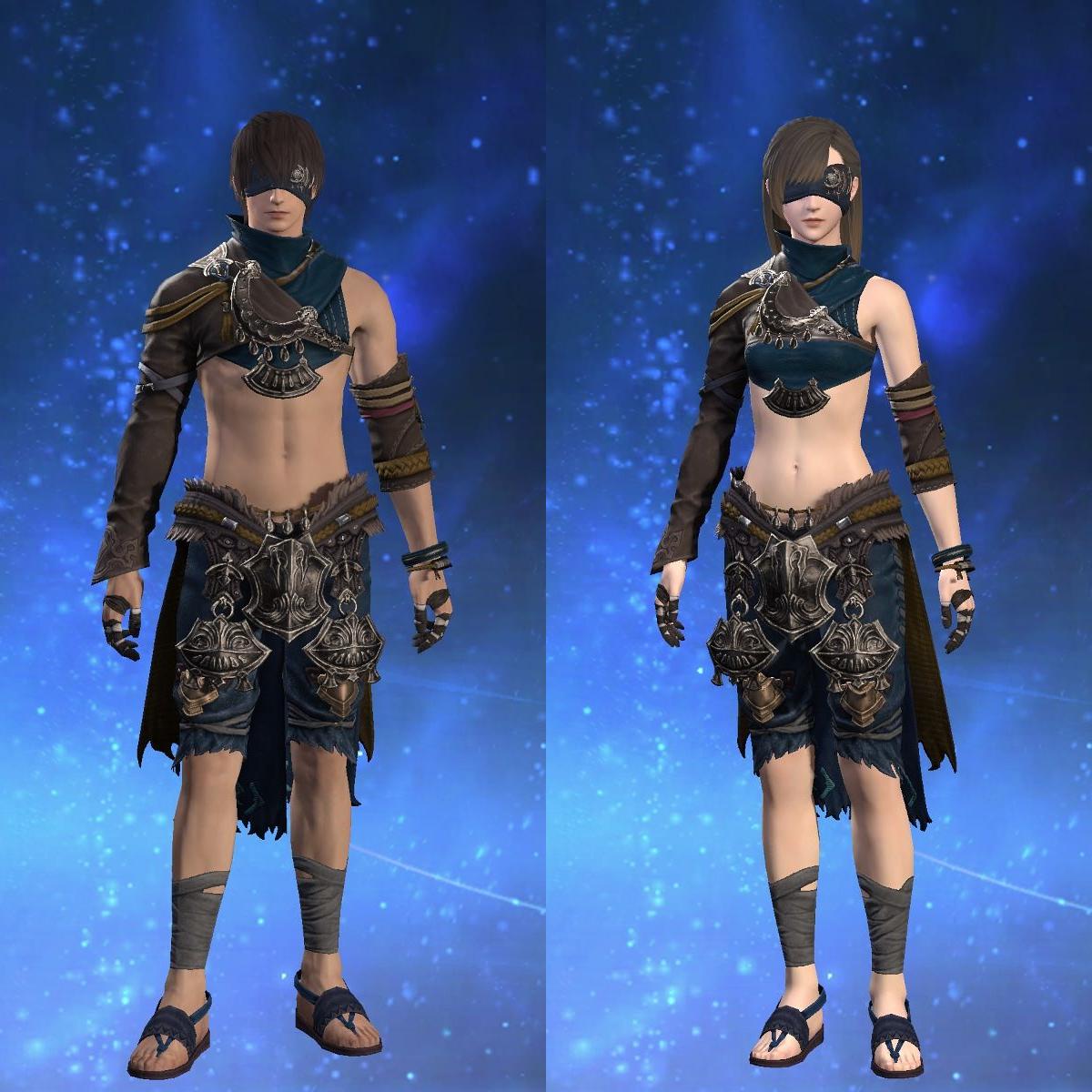 リバーズブレス・キャスターアタイア's gearset image.
