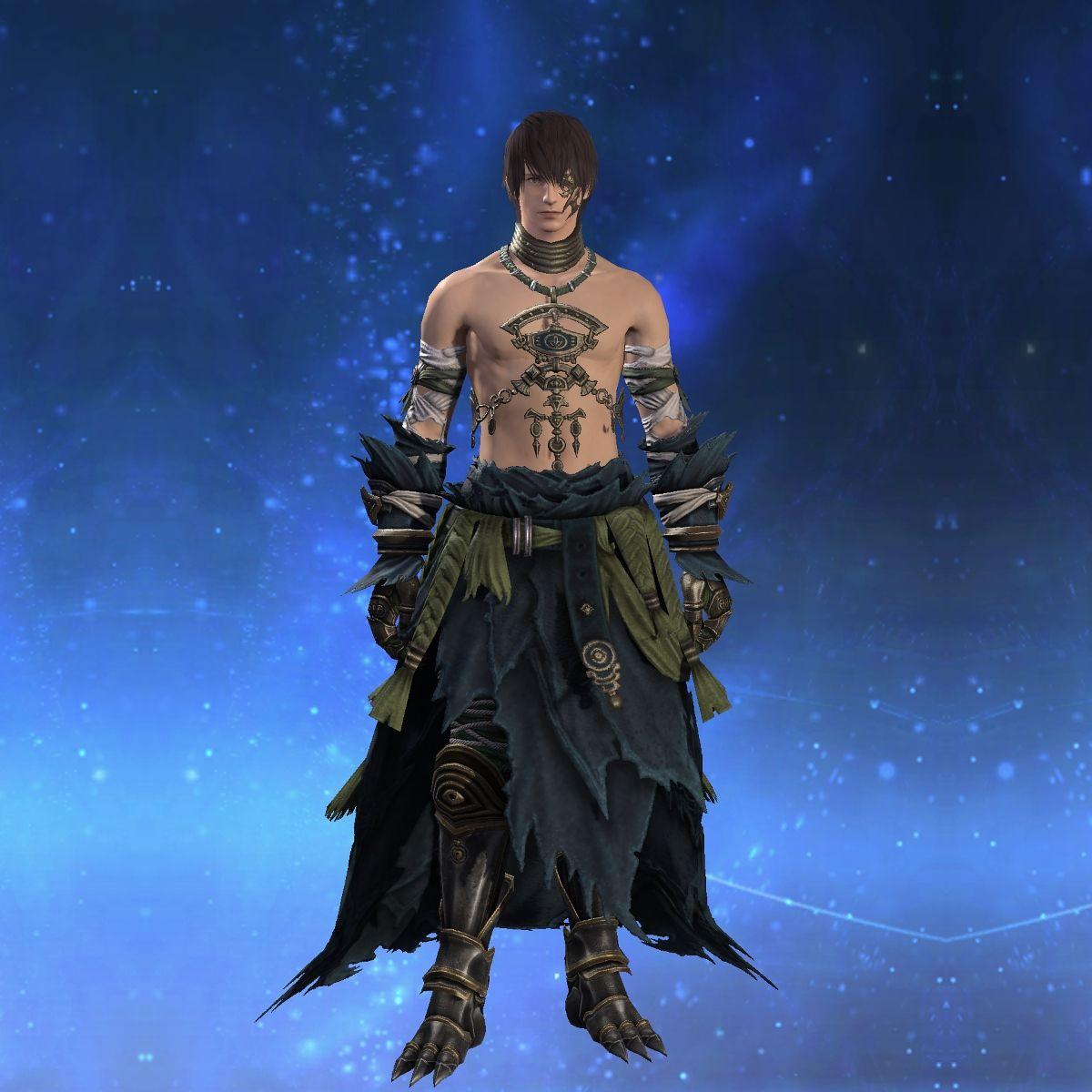 Riversbreath Chestpiece of Striking's gearset image male.