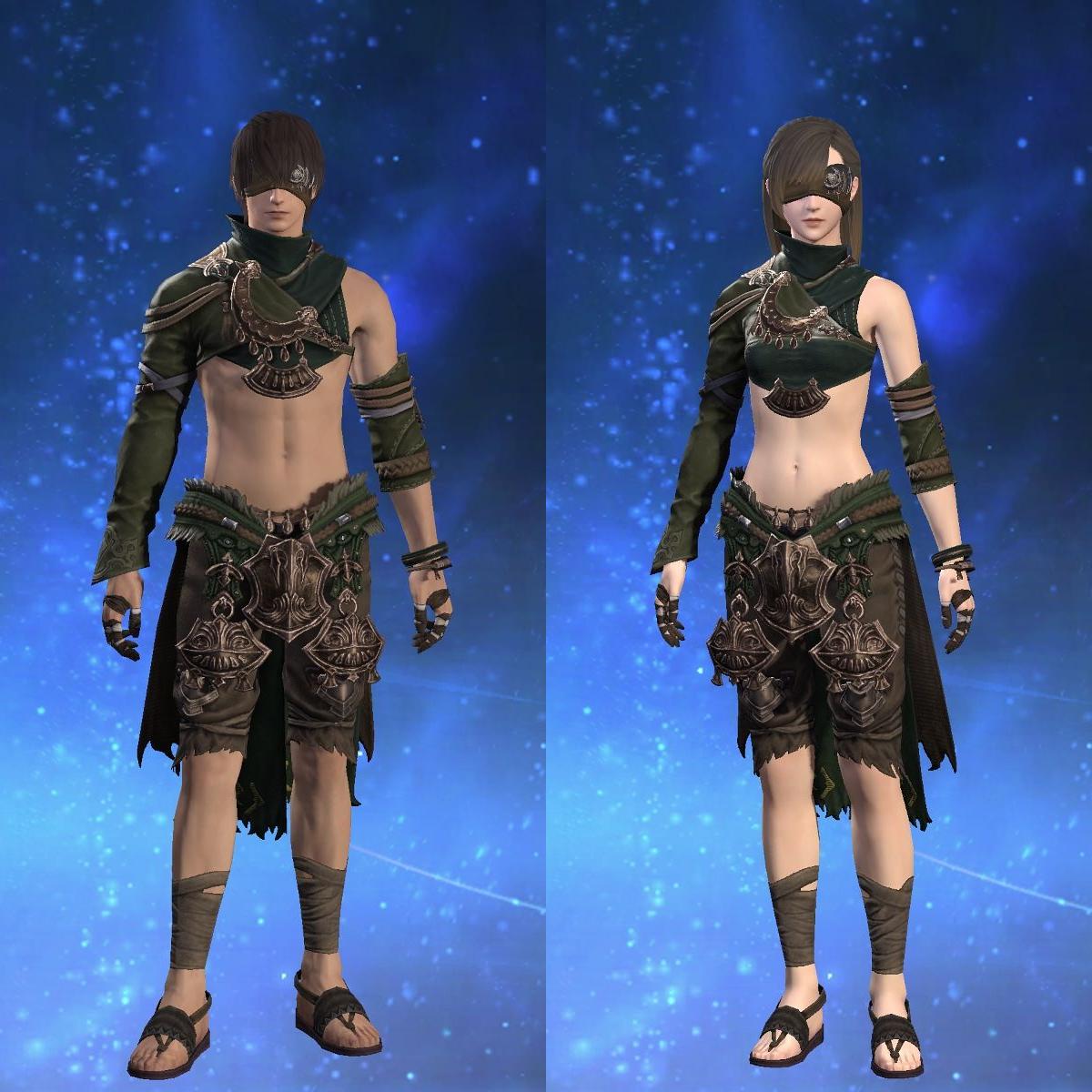 リバーズブレス・ヒーラーアタイア's gearset image.
