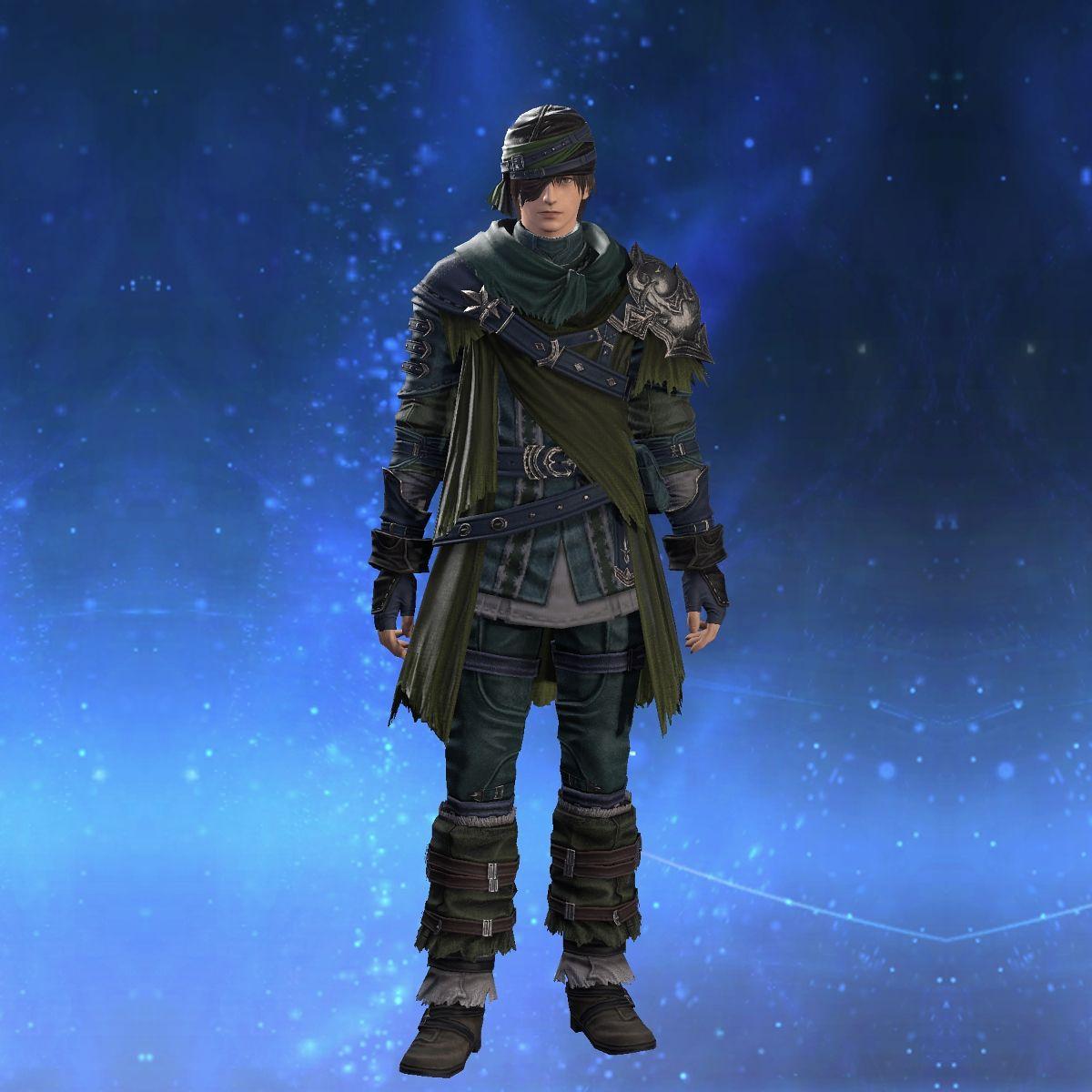 ルテニウム・スカウトアタイア's gearset image male.