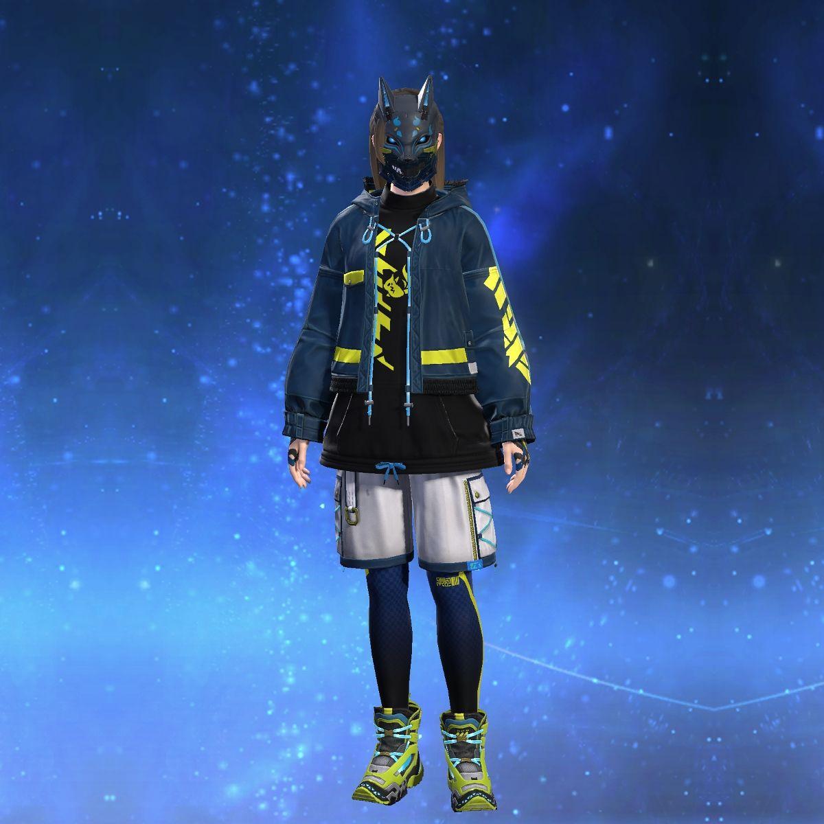 ヴァンガード・キャスターアタイア's gearset image female.