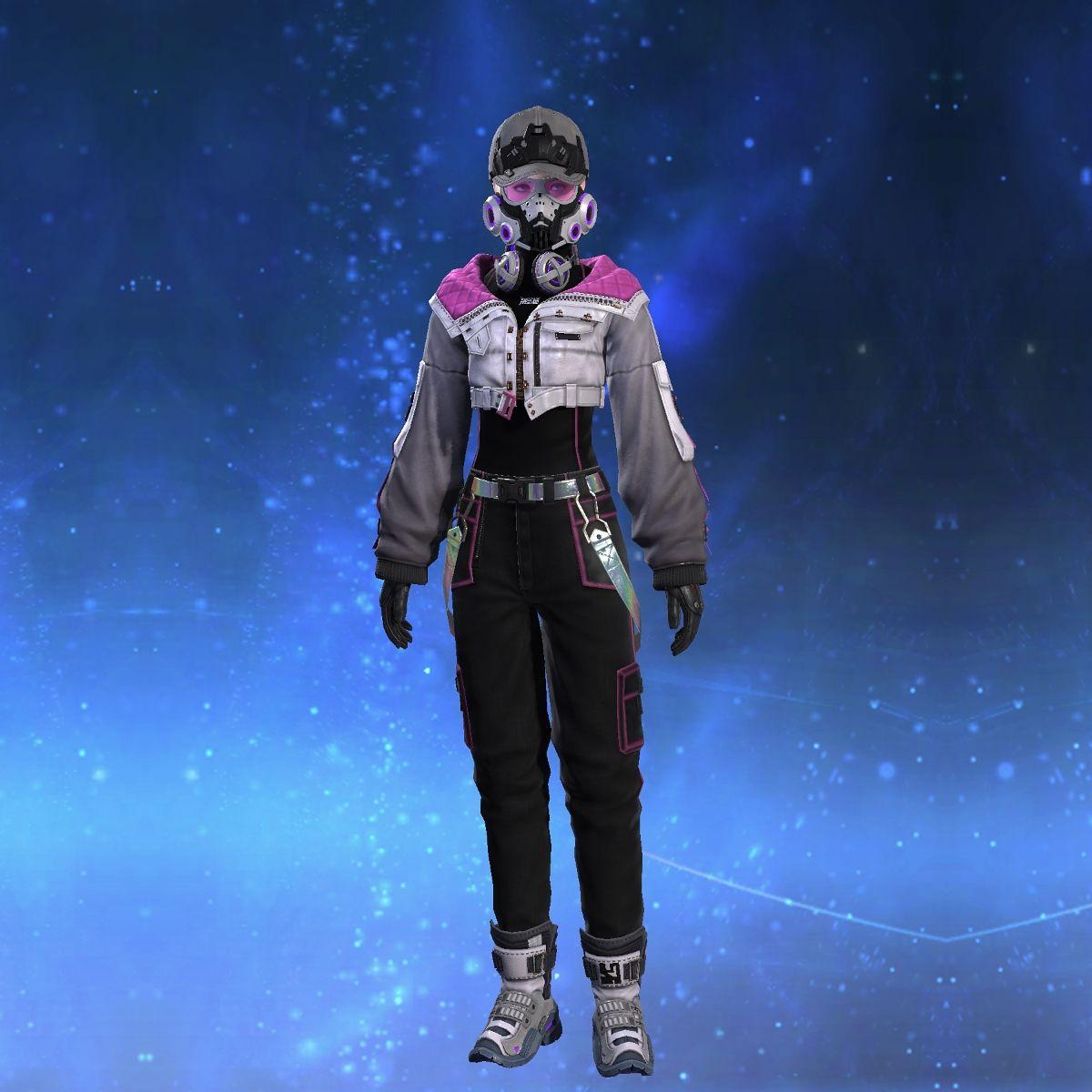 ヴァンガード・レンジャーアタイア's gearset image female model.